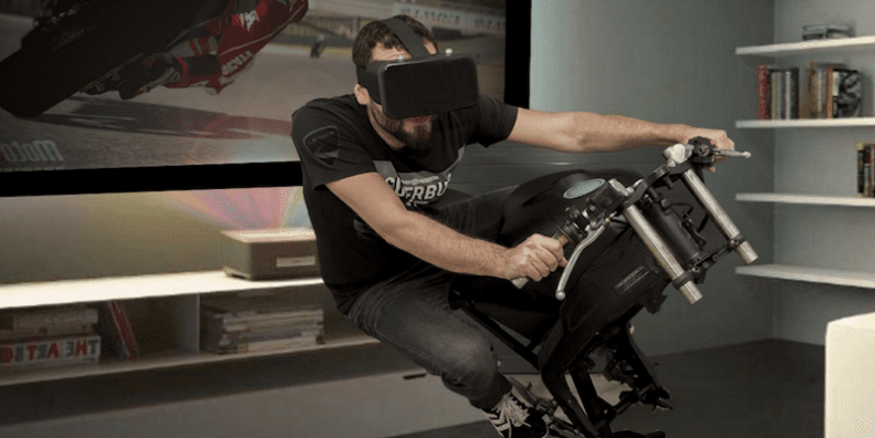 LeanGP home motorcycle simulator