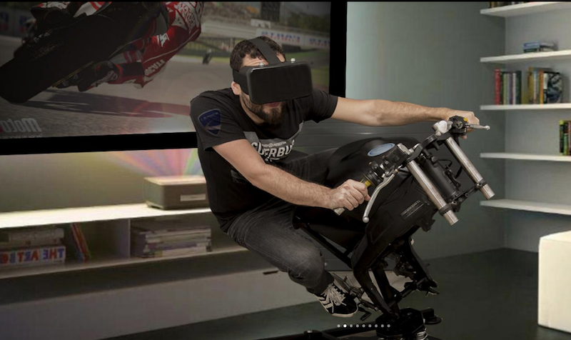 LeanGP home motorcycle simulator