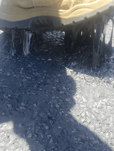Melting tar claims first crash victim Mt Glorious costly repair bitumen