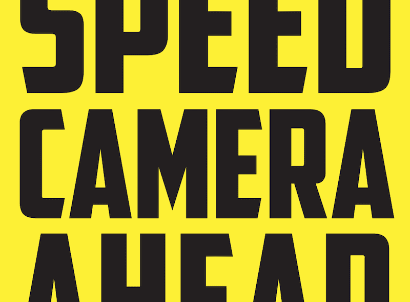 Police warning speed camera contradiction