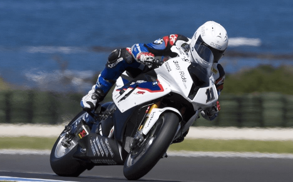 Troy Corser last ride at Phillip Island was for BMW