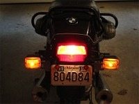 Stock brake light on