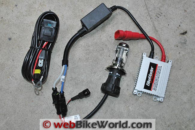 Bikemaster HID Headlight Conversion Kit