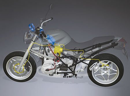 BMW Stability Control Cutaway