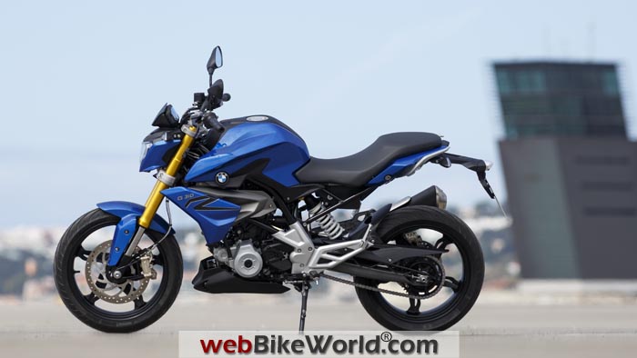 BMW G310R Blue