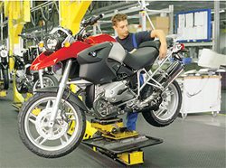 BMW R1200GS in production