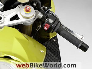 BMW S1000RR - Right Hand Controls