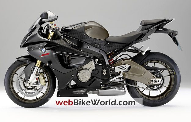 BMW S1000RR in Thunder Grey Metallic, Left Side