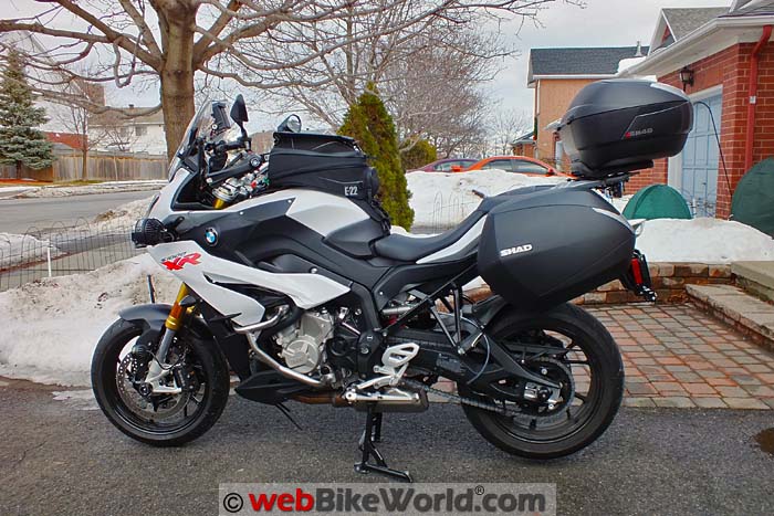 BMW S1000XR With All Luggage Mounted