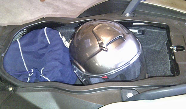 BMW Scooter Underseat Storage