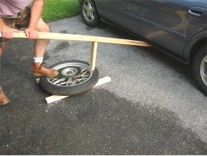 Motorcycle Tire Bead Holder