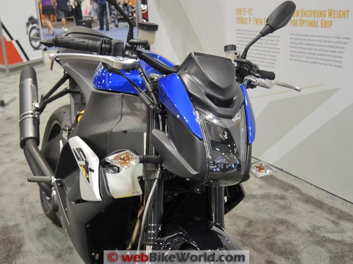 Buell 1190SX Blue Front