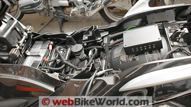 Dispatch 1 System Mounted in BMW R 1200 RT