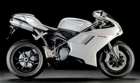 Ducati 848 - Right Side