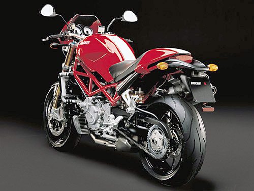 Ducati Monster S4Rs - Rear View