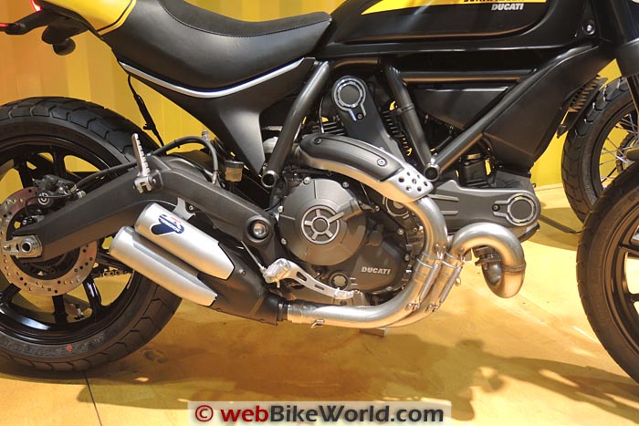 Ducati Scrambler Full Throttle Engine