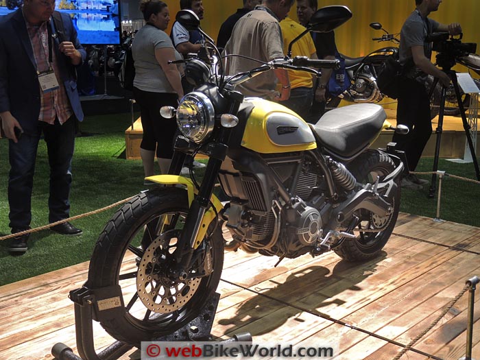 Ducati Scrambler Icon Front View