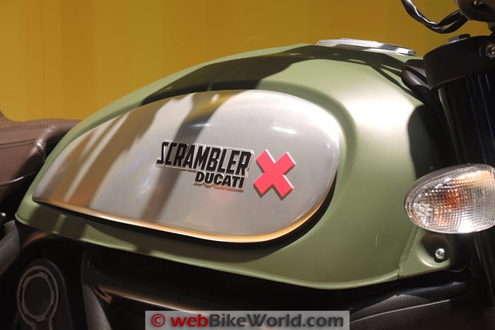 Ducati Scrambler Urban Enduro Fuel Tank