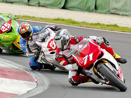 Nina Prinz and Letizia Marchetti - Ducati Women's Motorcycle Racing Team