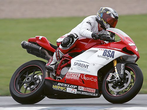 Nina Prinz. Ducati Women's Motorcycle Racing Team