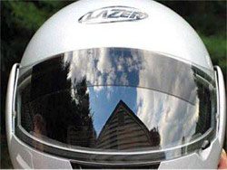 Motorcycle sun shield - sun shade