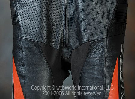 GiMoto Custom Motorcycle Leathers - Torso Perforations