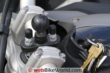 BMW F 800 GS - GPS Mount