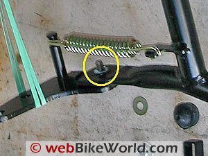 Ducati GT1000 Center Stand - Missing Allen Bolt