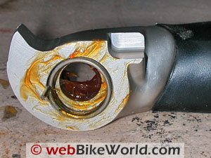 GT1000 Center Stand Assembly Grease