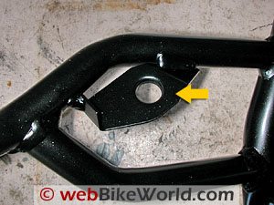 Ducati GT1000 Center Stand - Rubber Stop