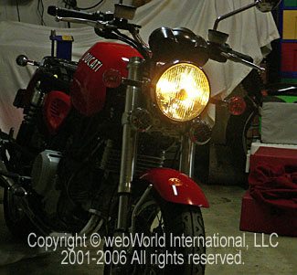 Ducati GT 1000 Headlight