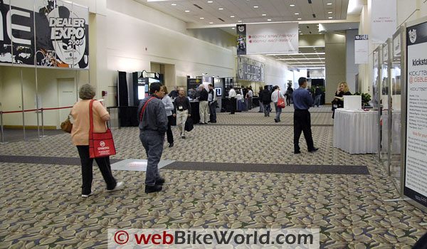 Empty Hallways at the 2009 Powersports Dealer Expo