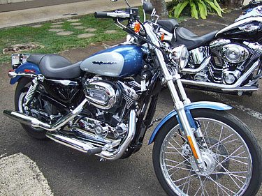 Harley-Davidson Sportster 1200 Motorcycle Rental in Hawaii