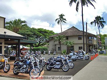 motorcycle rental north shore oahu