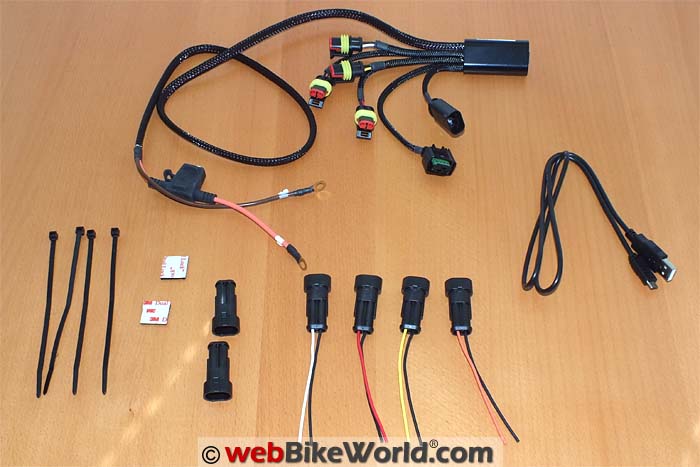 HEX ezCAN Kit Components