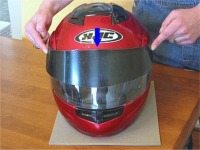 Motorcycle helmet hotsell polarized visor