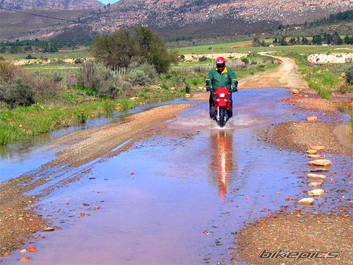 Honda CTX200 Bushlander - Through the Country!