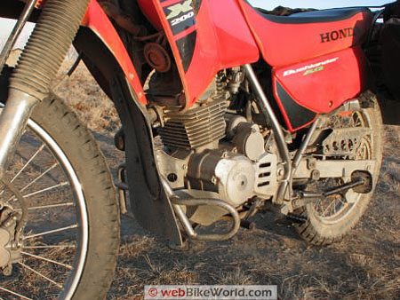 Honda CTX200 Bushlander - Engine