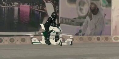 Pigs really do fly over Dubai Scorpion hoverbike