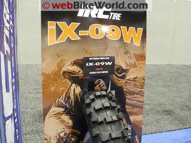 IRC IX-09W Motorcycle Tire