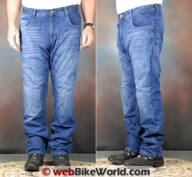 overlap jeans moto