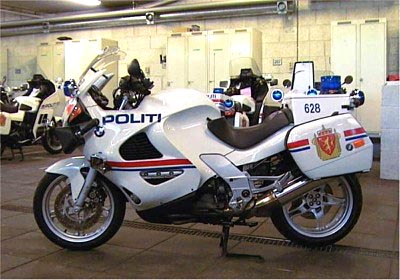 BMW K1200RS Police bike