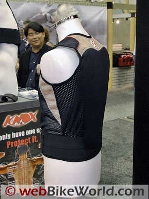 Knox Fastback back protector