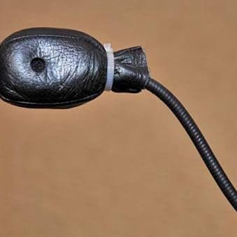 Intercom Microphone Cover Stops Wind Noise - webBikeWorld