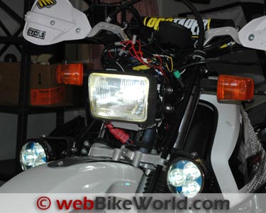 HID Headlight Conversion - webBikeWorld