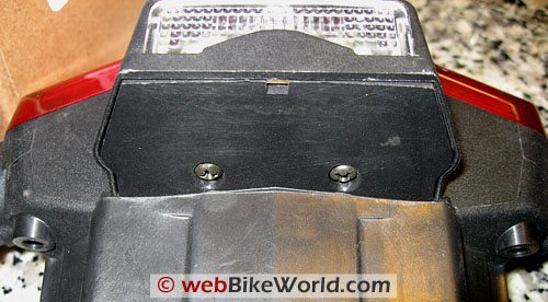 Ducati Multistrada brake light housing