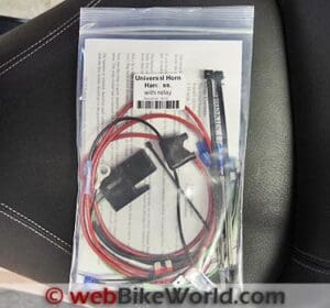 Dual Horn Relay Wiring Harness - webBikeWorld