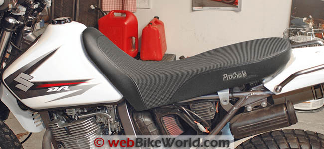 Pro Cycle Saddlemen Seat Comparison Side