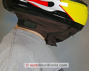 Motorcycle Helmet Wind Block