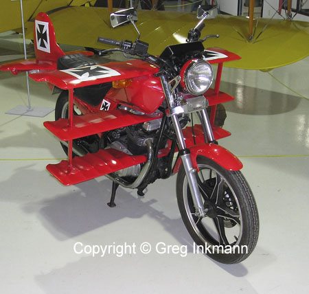 Motorcycle Art - Triplane Conversion